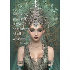 EMPOWERMENT OF WOMEN GREETING CARD Clotilde